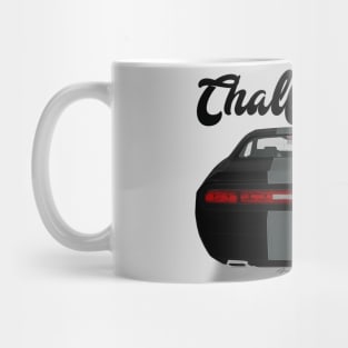 Challenger Srt-8 Black Stripe Back Mug